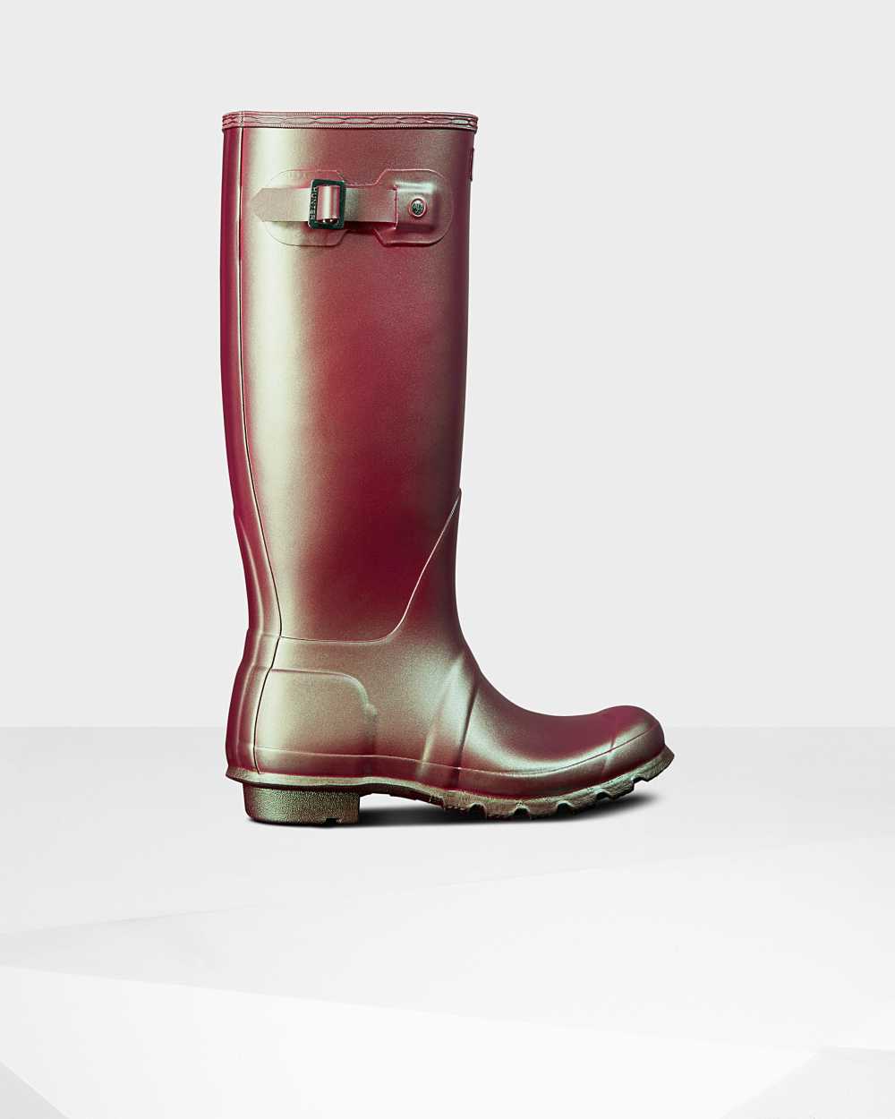 Hunter Women's Original Nebula Tall Wellington Boots Pink,XMSY15608
